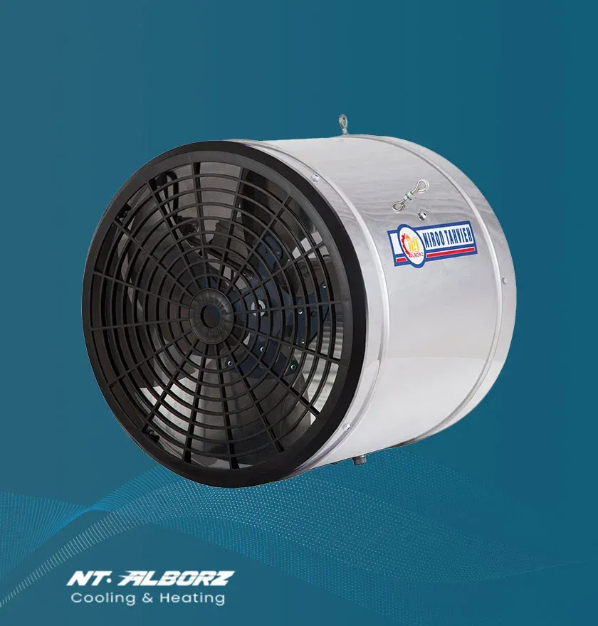 فن سیرکوله چهارپره NTA457 نیرو تهویه البرز