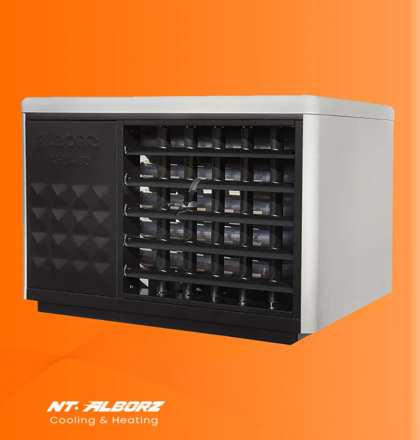هیتر گازی فن دار AHU-80 نیرو تهویه البرز