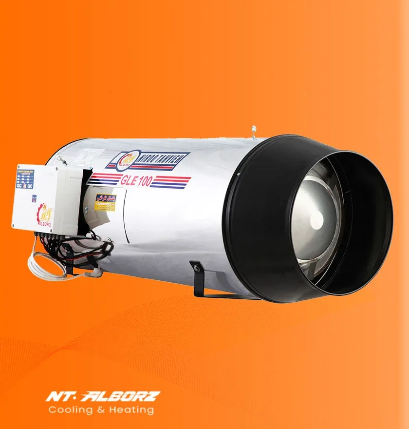جت هیتر گازوئیلی GLE-100 نیرو تهویه البرز