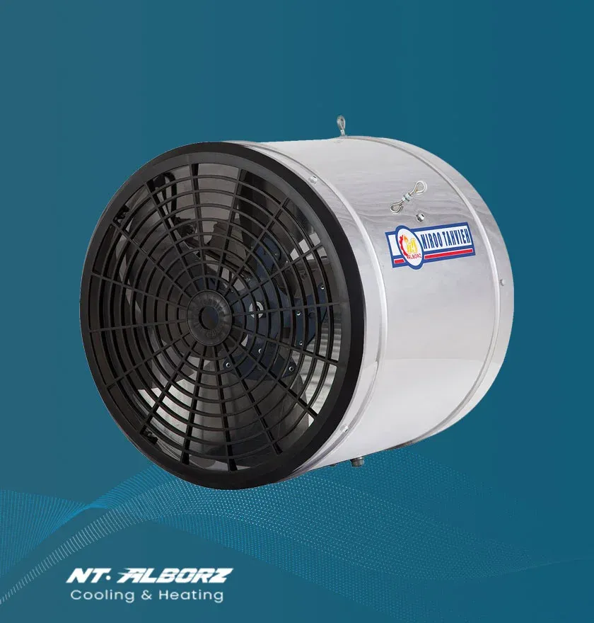 فن سیر کوله چهارپره NTA447 نیرو تهویه البرز
