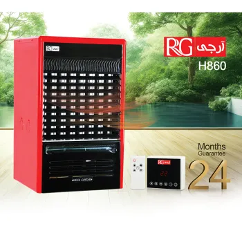 هیتر گازی آرجی فن دار نیک گستر RG H 860