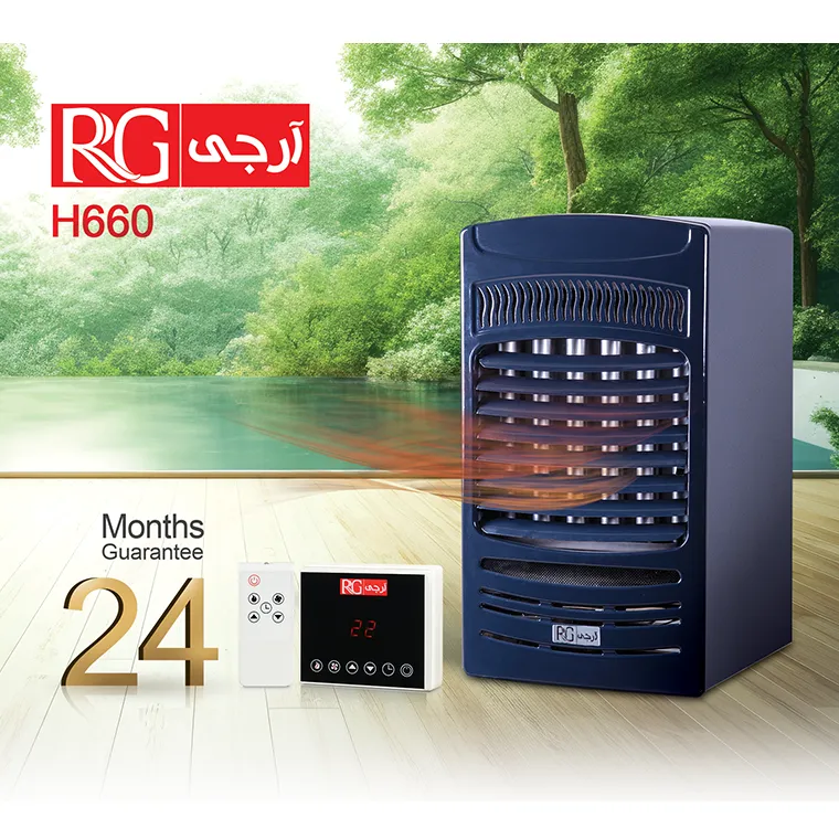 هیتر گازی آرجی فن دار نیک گستر RG H 660
